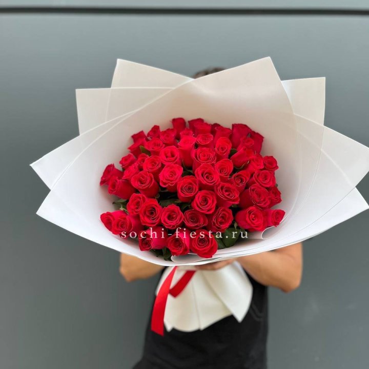 51  красная роза в Нижнем Новгороде