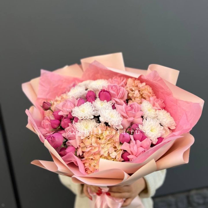 Букет "Нежное послание" в Нижнем Новгороде