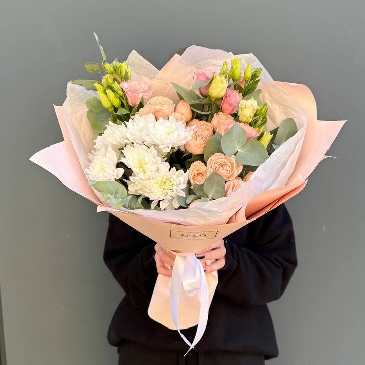 Букет "Персиковая нежность" в Нижнем Новгороде