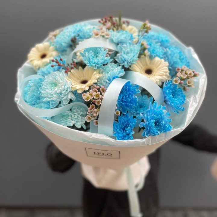 Букет "Голубые дали" с доставкой в Нижнем Новгороде