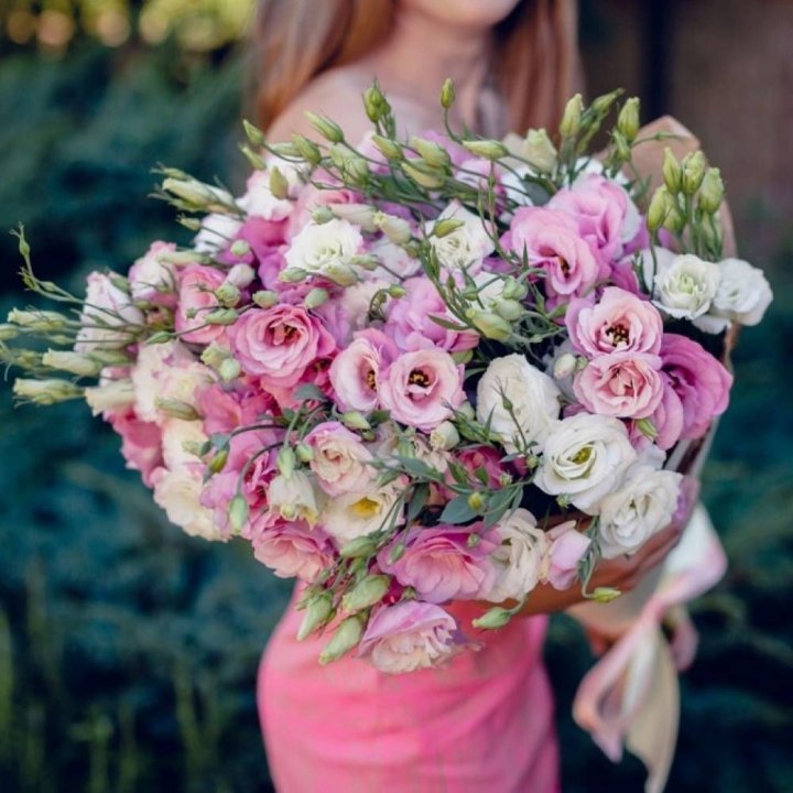 Букет эустом №1  в Нижнем Новгороде