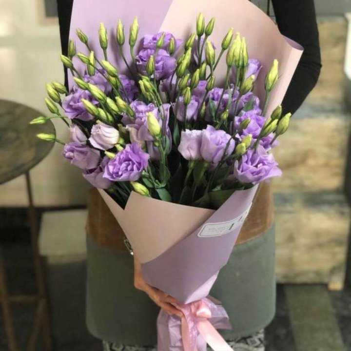 Букет эустом "Лило" в Нижнем Новгороде