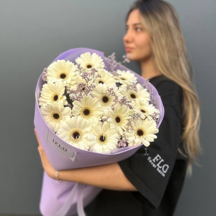 Букет голландских гербер "Лавандер" в Нижнем Новгороде