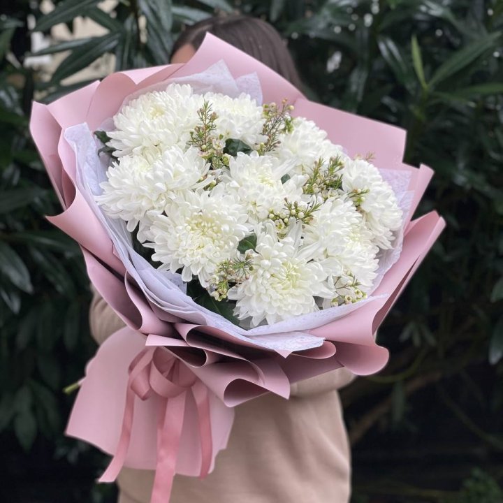 Букет хризантем №1 в Нижнем Новгороде