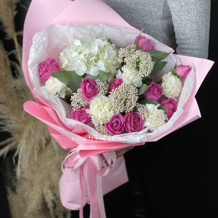 Букет с мисти бабблс №1 в Нижнем Новгороде