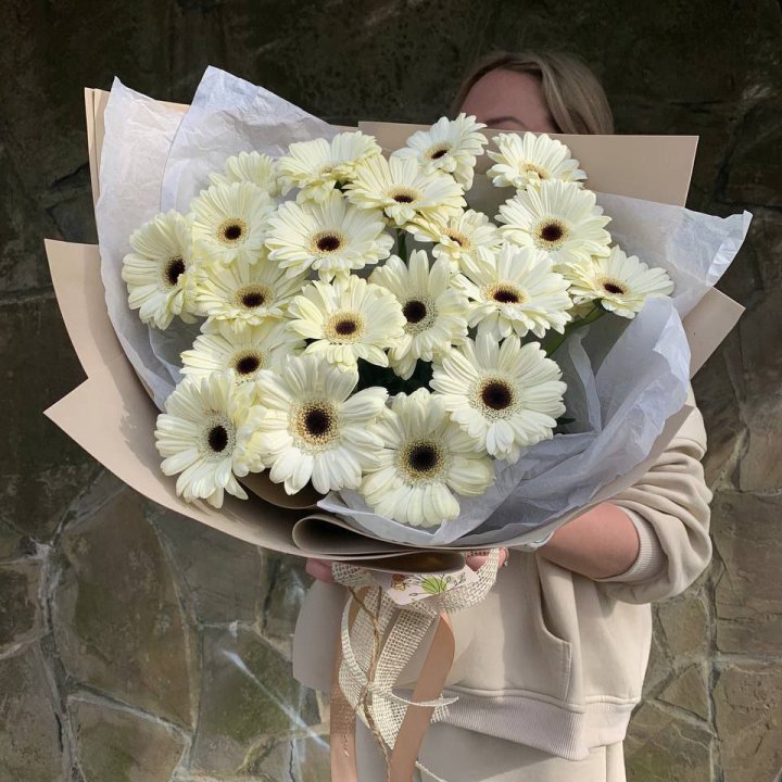 Букет голландских гербер "Шейн"" в Нижнем Новгороде