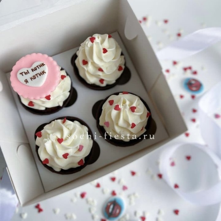 Набор капкейков "Для тебя" в Нижнем Новгороде