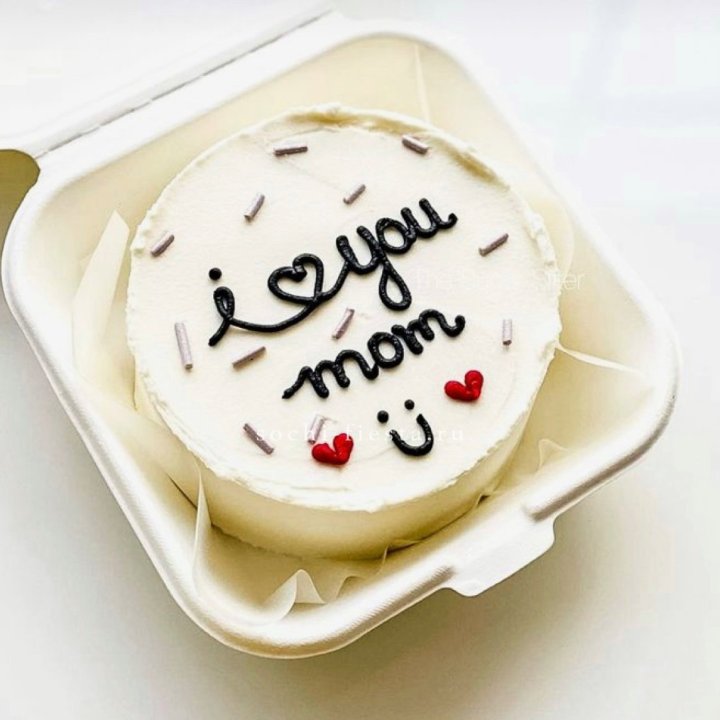 Бенто-торт "Мамочка, я люблю тебя!" в Нижнем Новгороде