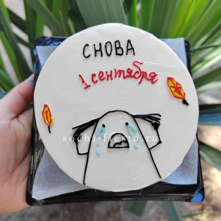 Бенто-торт "Не опять, а снова..." в Нижнем Новгороде