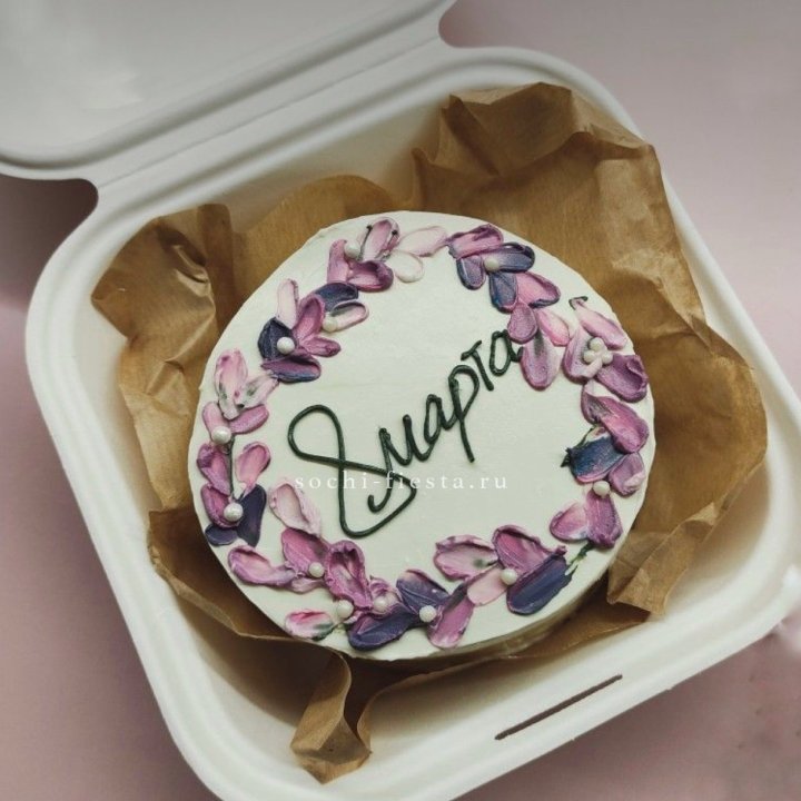 Бенто-торт "8 марта цветы"  в Нижнем Новгороде