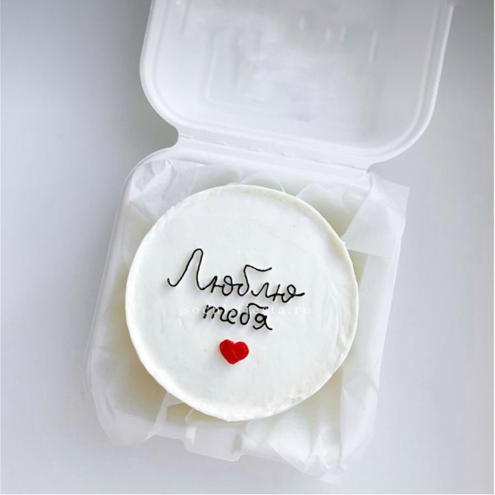 Бенто-торт "Люблю Тебя"  в Нижнем Новгороде