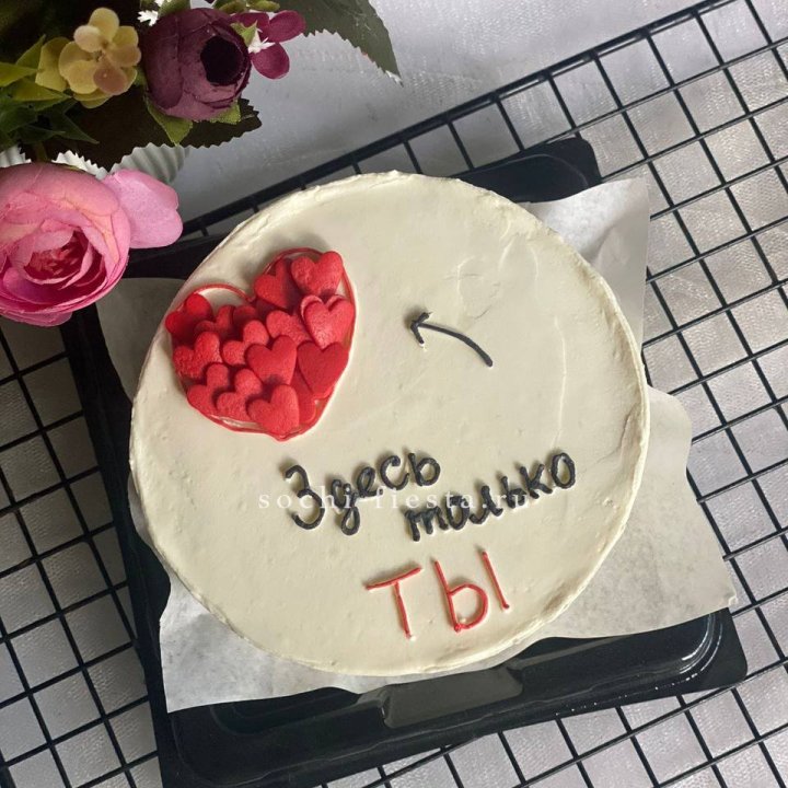 Бенто-торт "В моем сердце только ты"  в Нижнем Новгороде