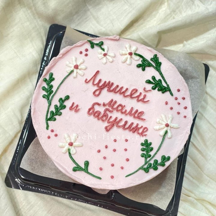 Бенто-торт "Лучшей маме и бабушке"  в Нижнем Новгороде