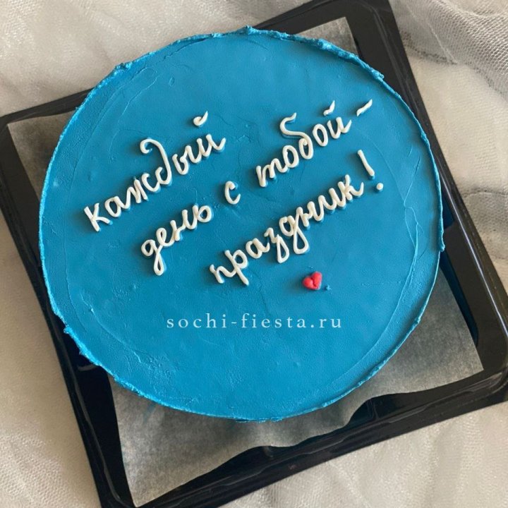 Бенто-торт "Каждый день с тобой праздник"  в Нижнем Новгороде