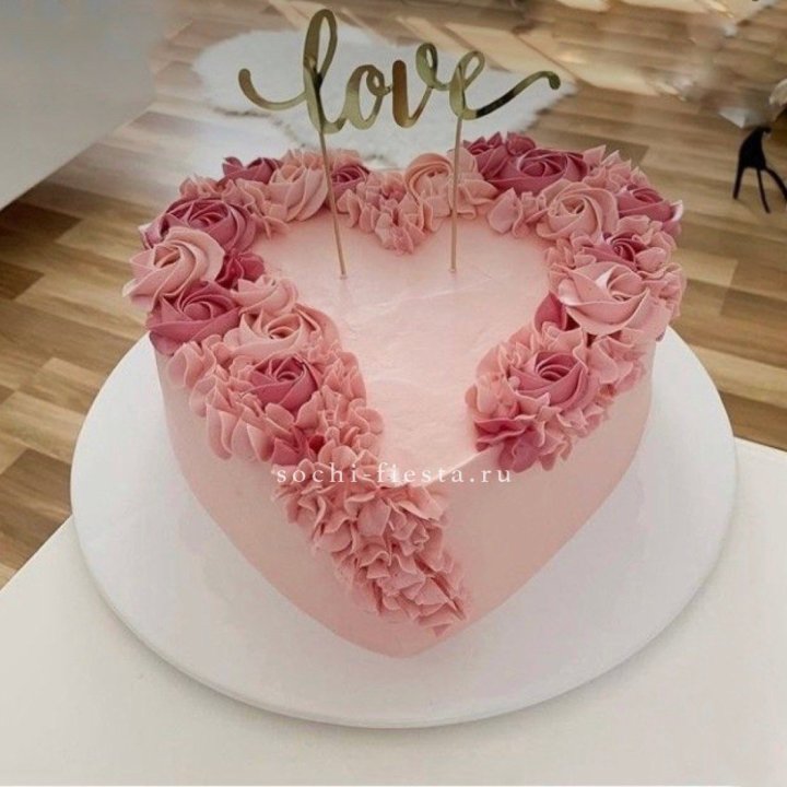 Торт "Сердце" 10 в Нижнем Новгороде