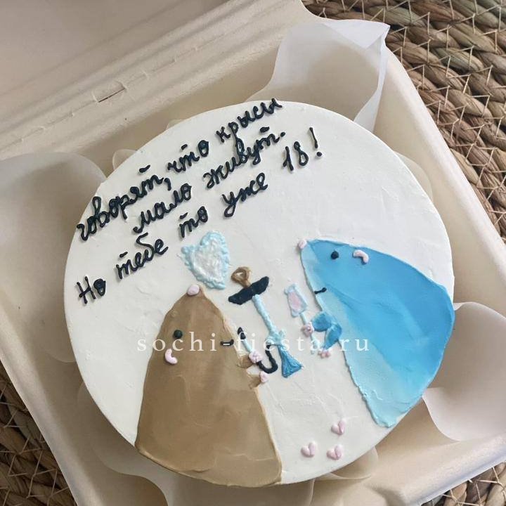 Бенто-торт "Крысы"  в Нижнем Новгороде