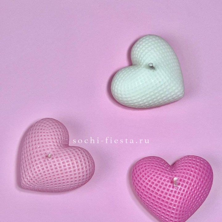 Набор свеч сердец в Нижнем Новгороде