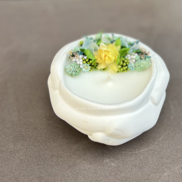 Свеча ароматическая в гипсе Руки в Нижнем Новгороде