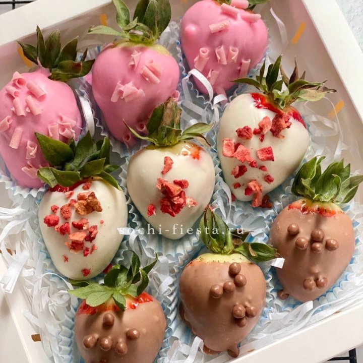 Клубника в шоколаде 9 ягод в Нижнем Новгороде