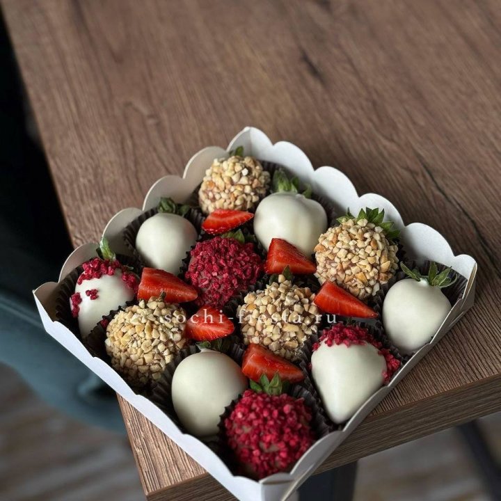 Клубника в шоколаде 12 ягод №2 в Нижнем Новгороде