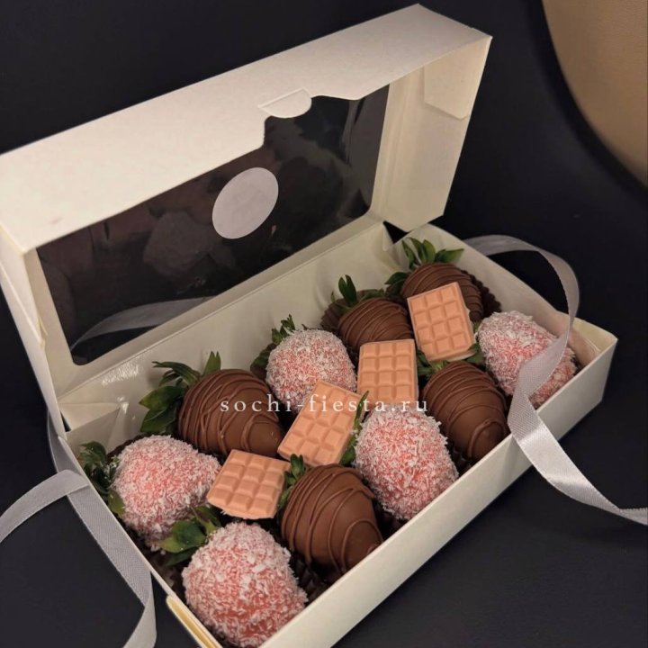 Клубника в шоколаде 10 ягод №2 в Нижнем Новгороде