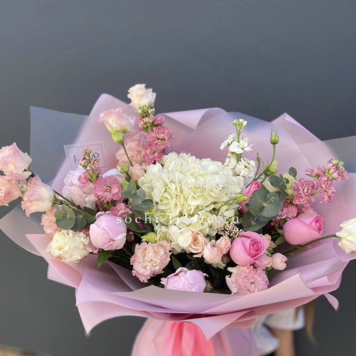 Дизайнерский букет "Фламинго" в Нижнем Новгороде