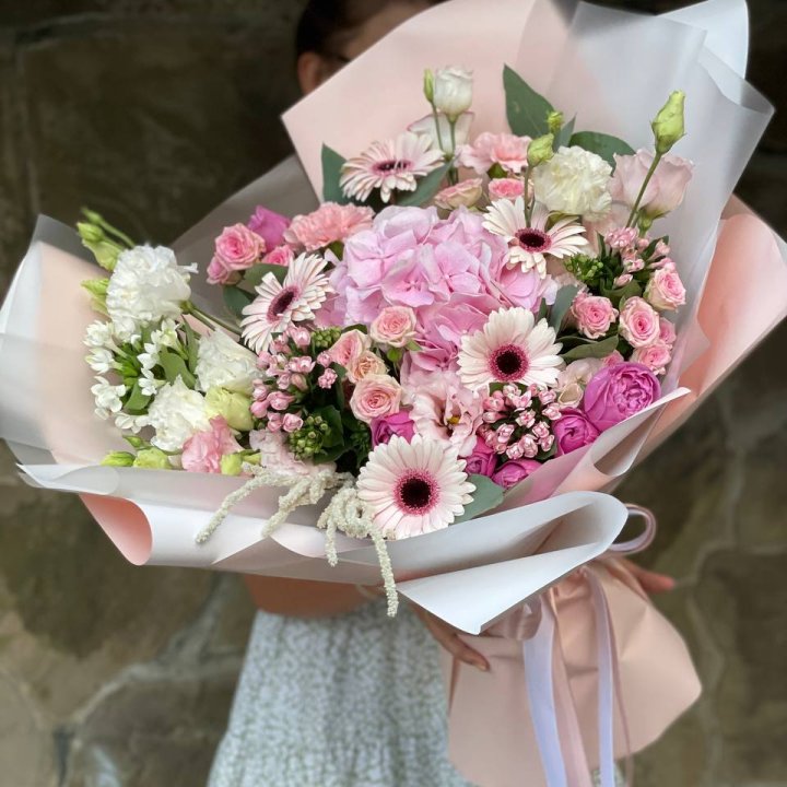 Авторский букет Пич в Нижнем Новгороде