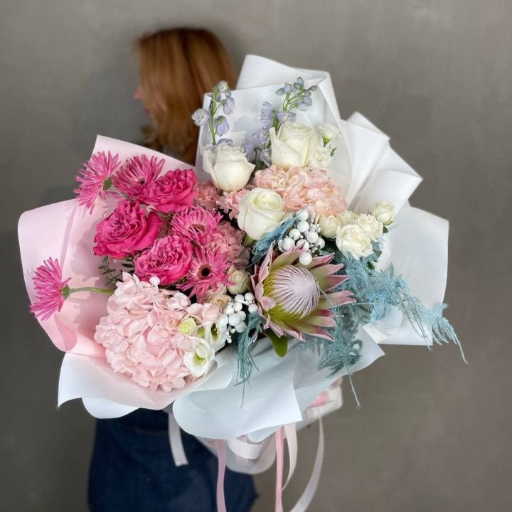 Дизайнерский букет "Фантастик" в Нижнем Новгороде