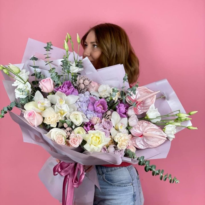 Дизайнерский букет "Вероника" в Нижнем Новгороде