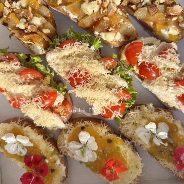 Брускетта «3 вкуса» в Нижнем Новгороде