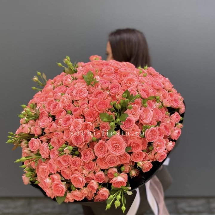 101 кустовая роза Барбадос в Нижнем Новгороде