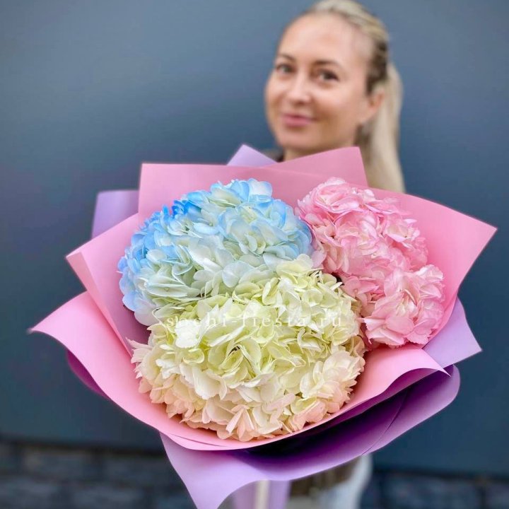 Букет гортензий "Тоника" в Нижнем Новгороде