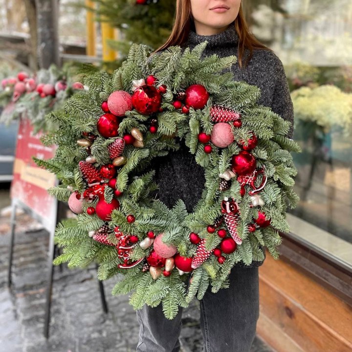 Рождественский венок  в Нижнем Новгороде
