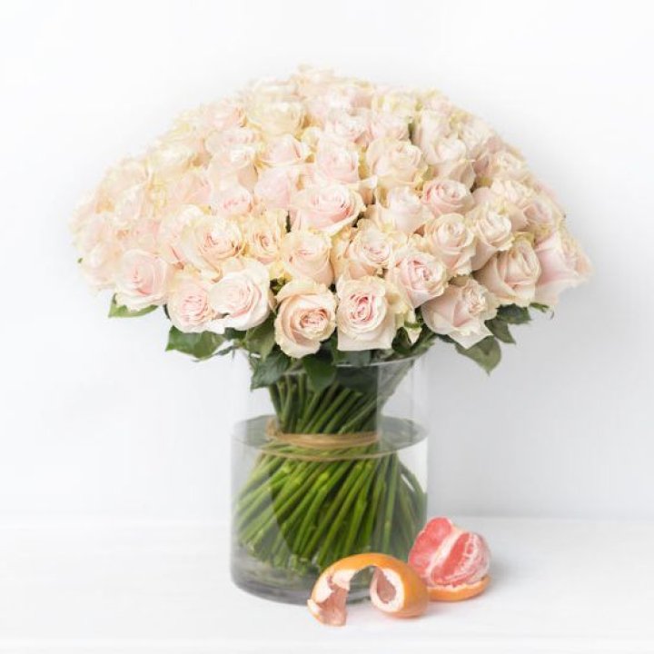 101 кремовая роза в Нижнем Новгороде