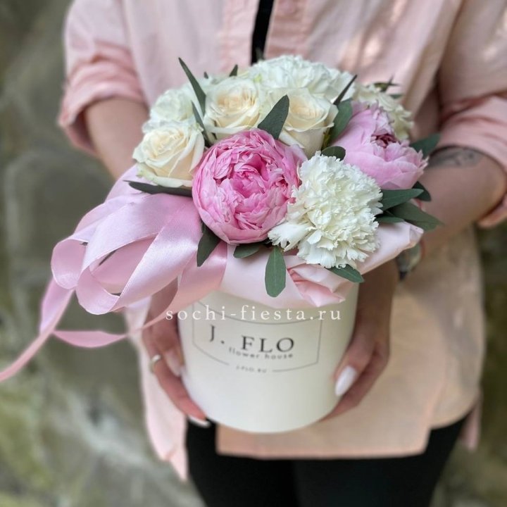 Цветочный бокс мини №2 в Нижнем Новгороде