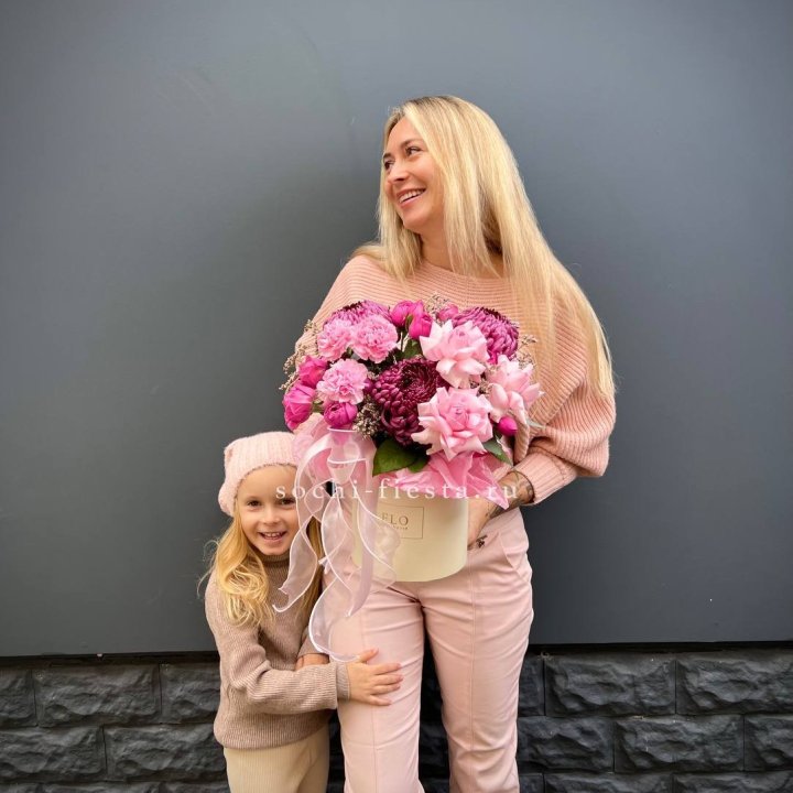 Цветочный бокс "Альба" в Нижнем Новгороде