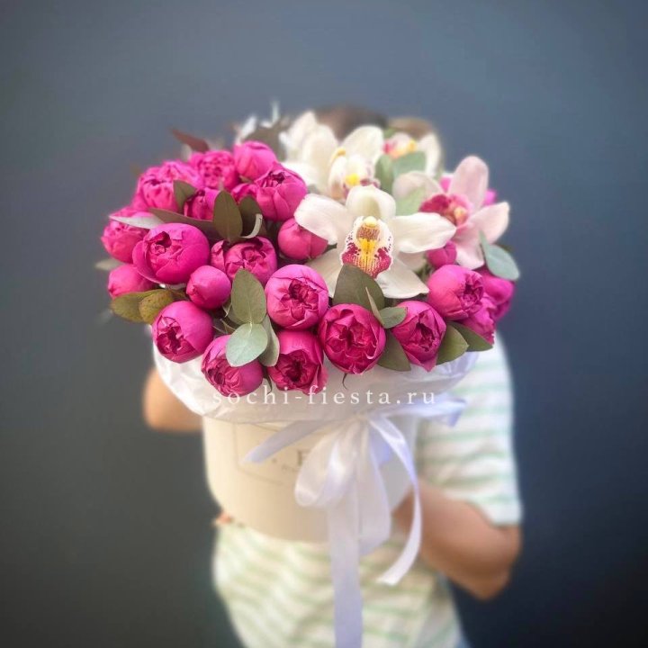 Бокс дуо мисти и орхидеи в Нижнем Новгороде