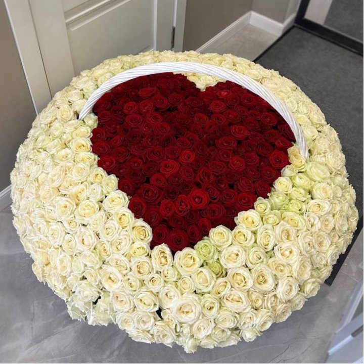 501 роза сердце в Нижнем Новгороде