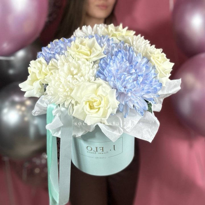 Коробка с цветами "Вольта" в Нижнем Новгороде