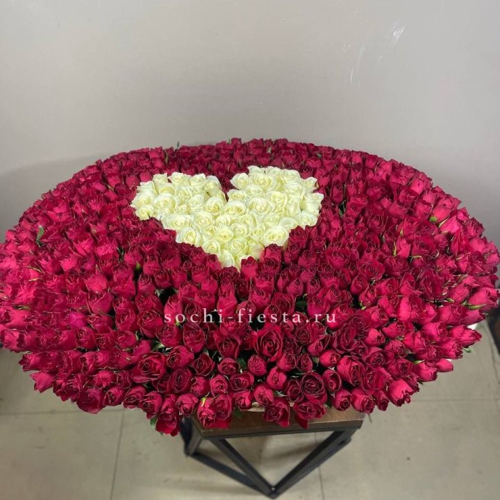 501 роза в корзине в Нижнем Новгороде