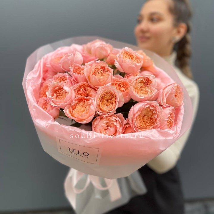 Букет из пионовидных роз Джульетта в Нижнем Новгороде