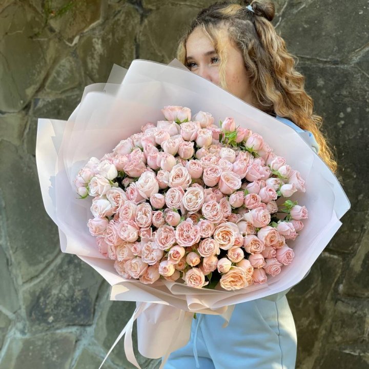 45 роза бомбастик Крем в Нижнем Новгороде