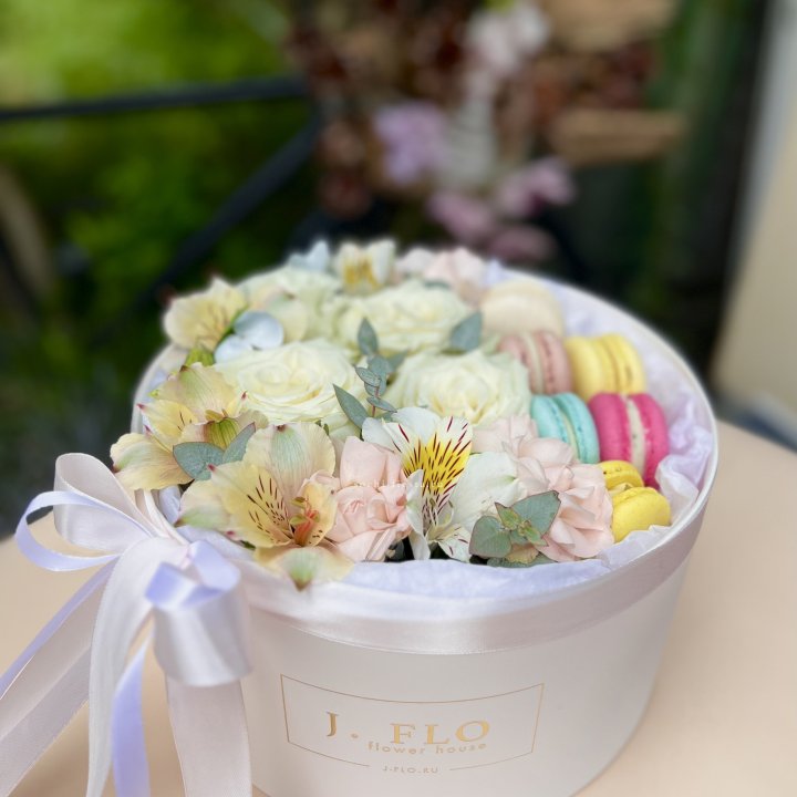 Цветочный бокс "Ника" в Нижнем Новгороде