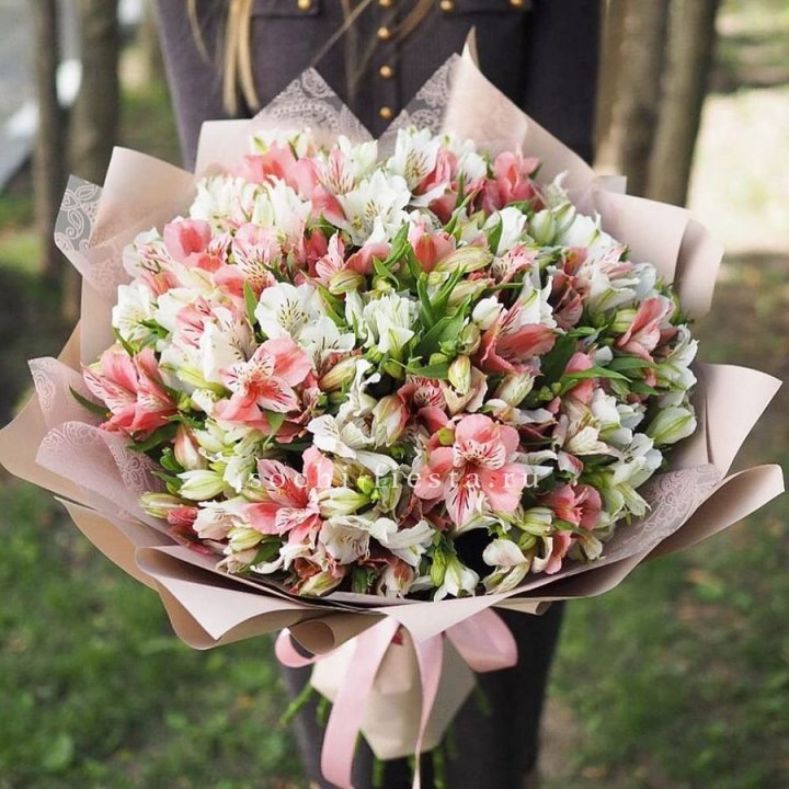 Букет альстромерий "ВАУ" в Нижнем Новгороде