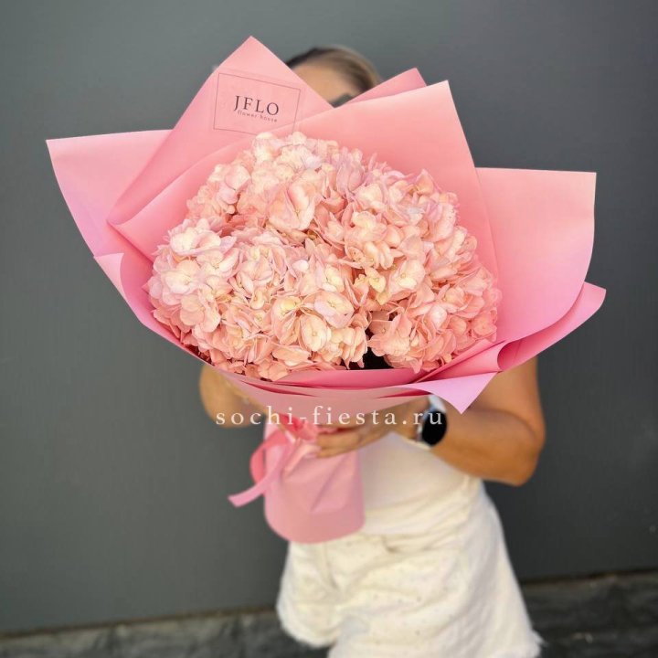 Букет гортензий "Крем" в Нижнем Новгороде