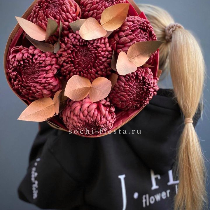 Хризантемы "Голд шоколад" в Нижнем Новгороде