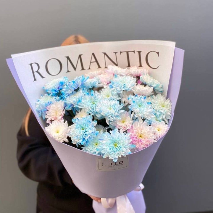 Букет кустовых хризантем в Нижнем Новгороде