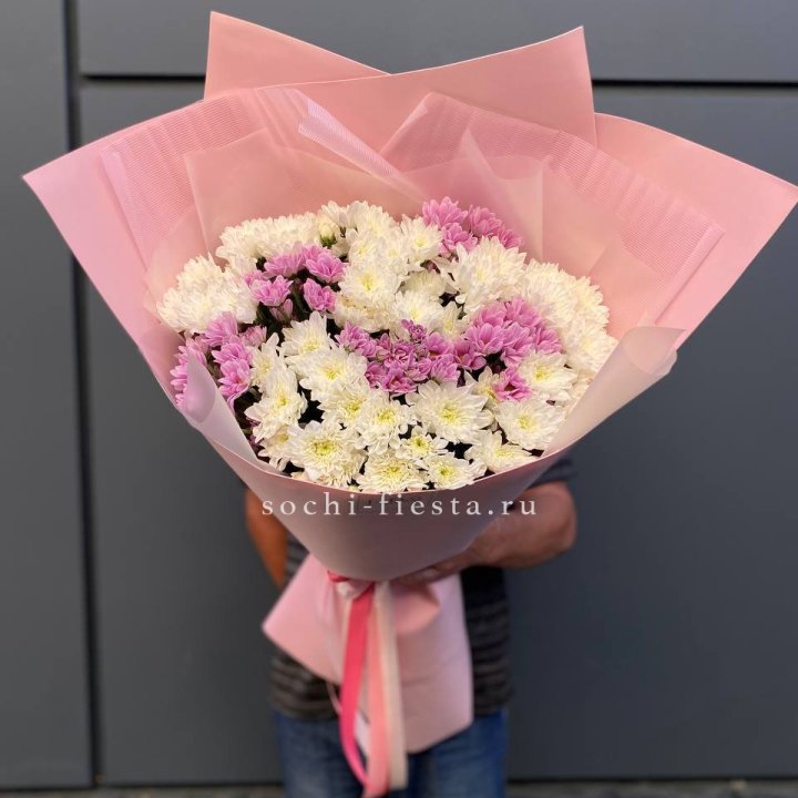  Букет хризантем- гигант  в Нижнем Новгороде