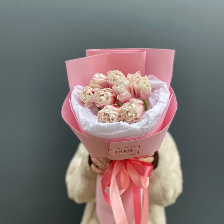 9 нежных тюльпанов в Нижнем Новгороде