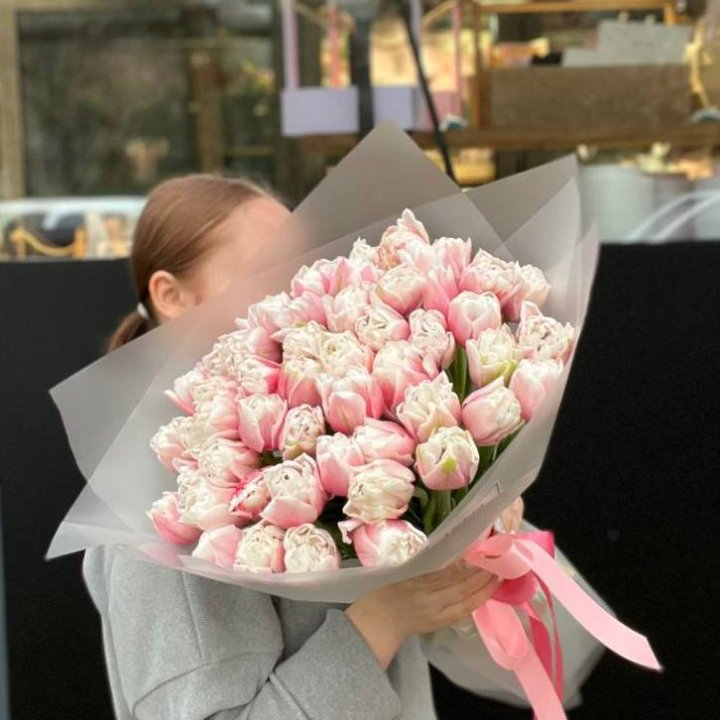 51 нежный тюльпан в Нижнем Новгороде